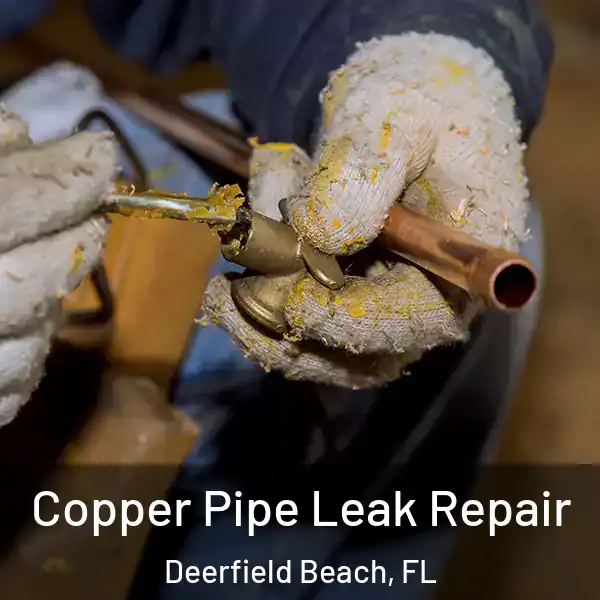  Copper Pipe Leak Repair Deerfield Beach, FL